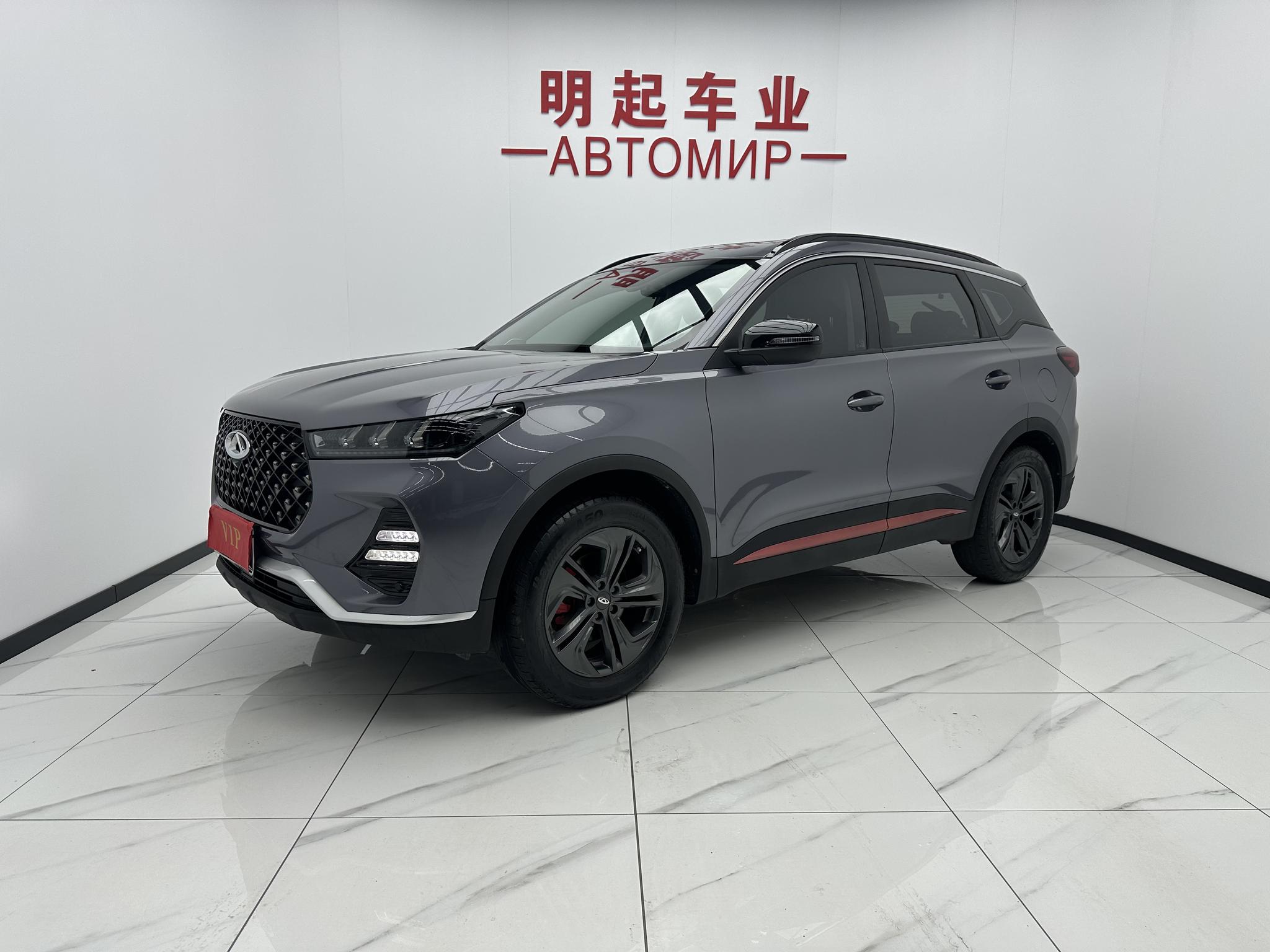 Chery Tiggo 7 2023, 1.5 л турбо, вариатор (CVT), передний, пробег 25 000 км — авто из Китая с пробегом