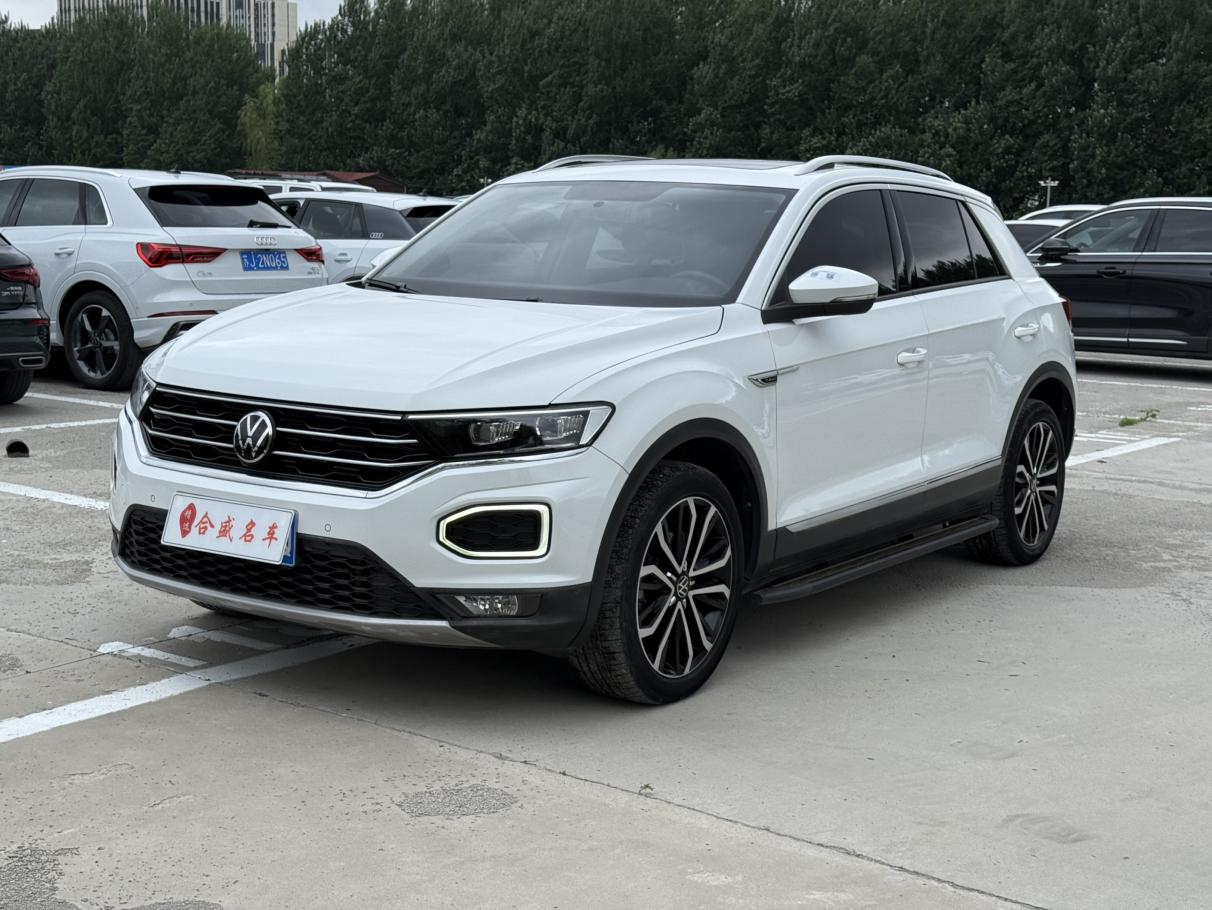 Volkswagen T-Roc 2022, 1.4 л турбо, робот (DCT), передний, пробег 34 000 км — авто из Китая с пробегом