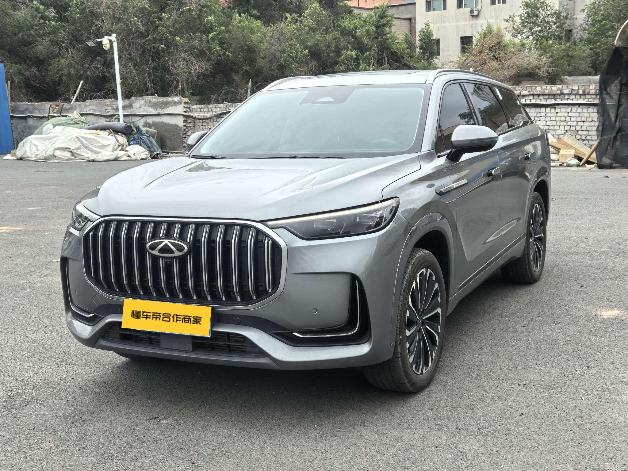 Chery Tiggo 9 2023, 2 л турбо, автомат, полный, пробег 54 000 км — авто из Китая с пробегом