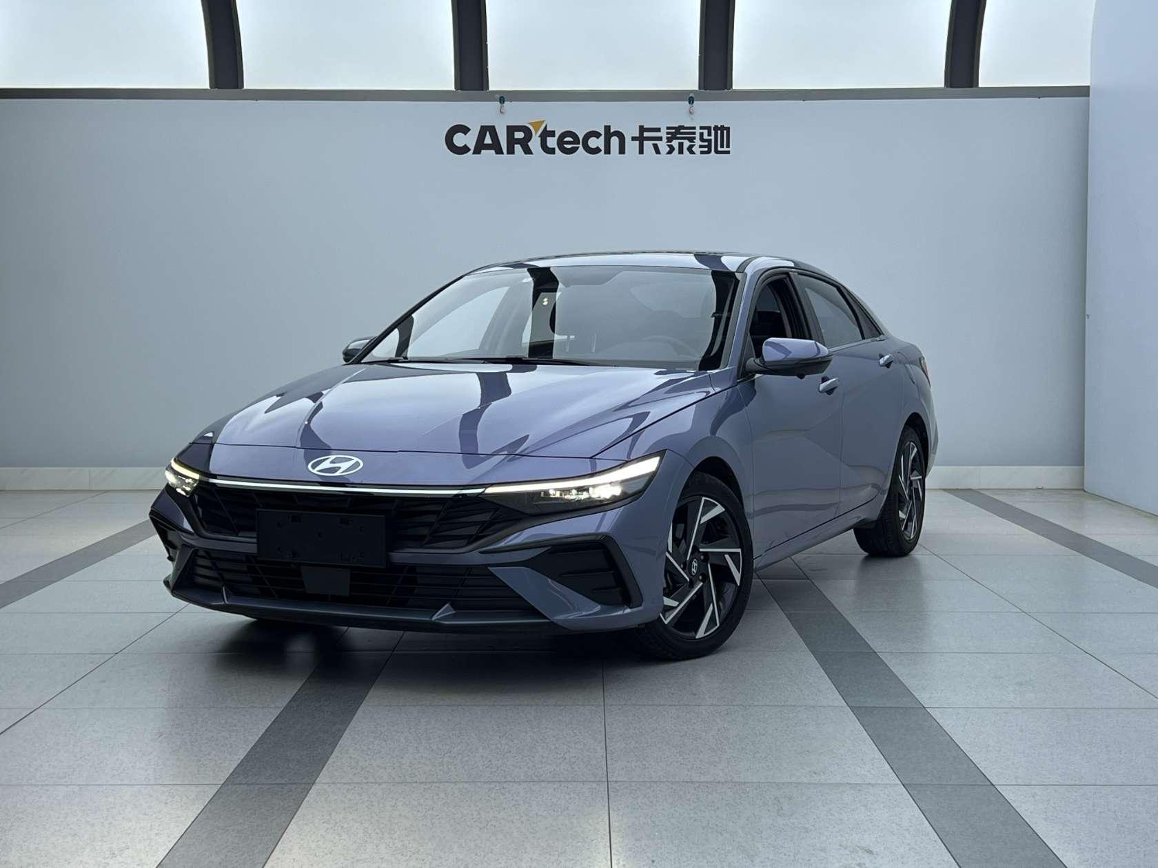 Hyundai Elantra 2023, 1.5 л, вариатор (CVT), передний, пробег 17 200 км — авто из Китая с пробегом