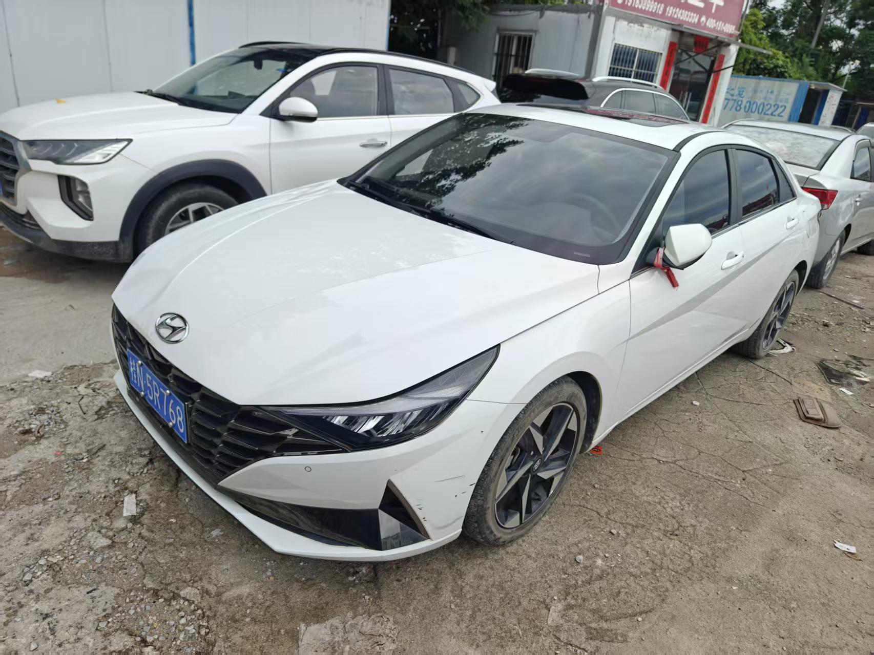 Hyundai Elantra 2023, 1.5 л, вариатор (CVT), передний, пробег 6 100 км — авто из Китая с пробегом