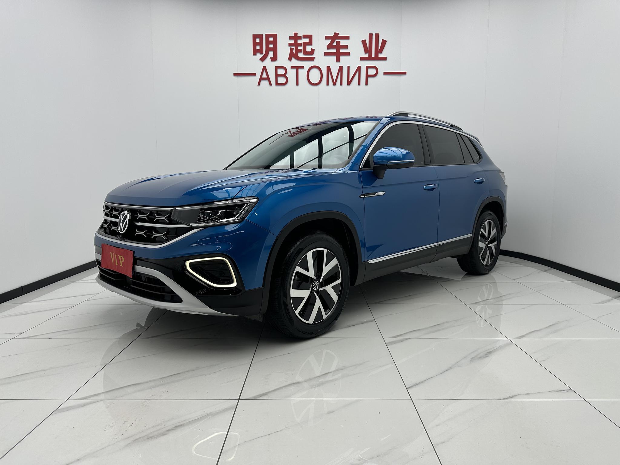 Volkswagen Tayron 2023, 1.4 л турбо, робот (DCT), передний, пробег 9 000 км — авто из Китая с пробегом