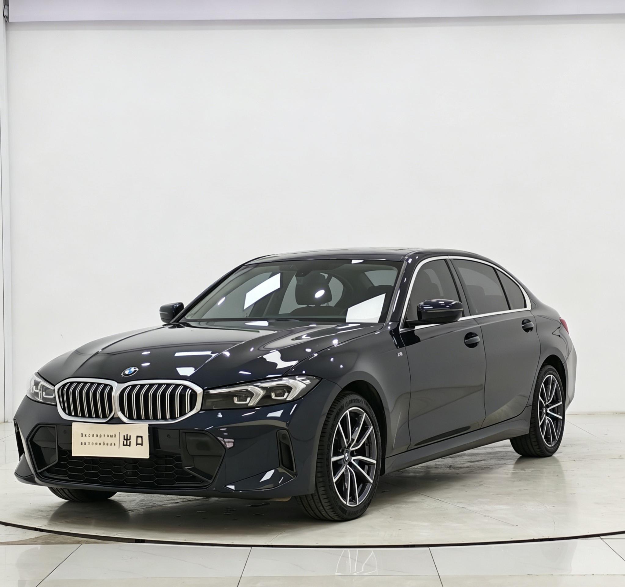 BMW 3 2023, 2 л турбо, автомат, задний, пробег 36 000 км — авто из Китая с пробегом