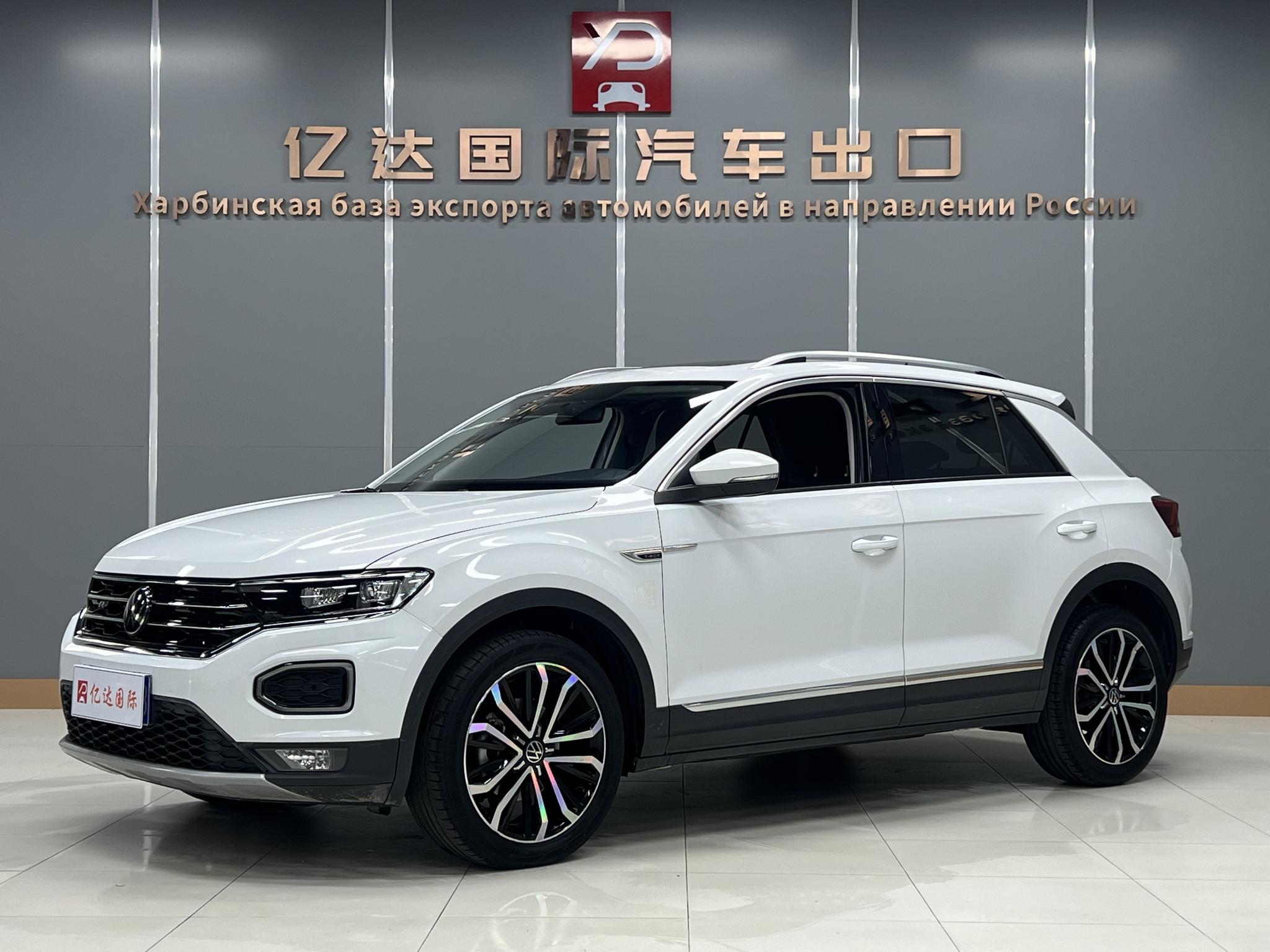 Volkswagen T-Roc 2022, 1.4 л турбо, робот (DCT), передний, пробег 42 000 км — авто из Китая с пробегом