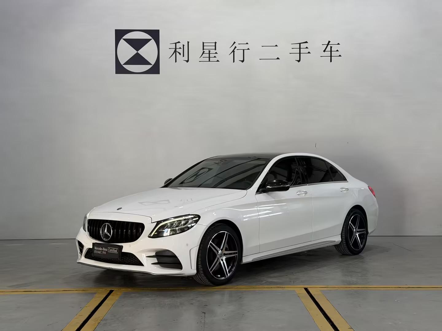 Mercedes-Benz C-Class 2021, 1.5 л турбо, автомат, задний, пробег 81 000 км — авто из Китая с пробегом